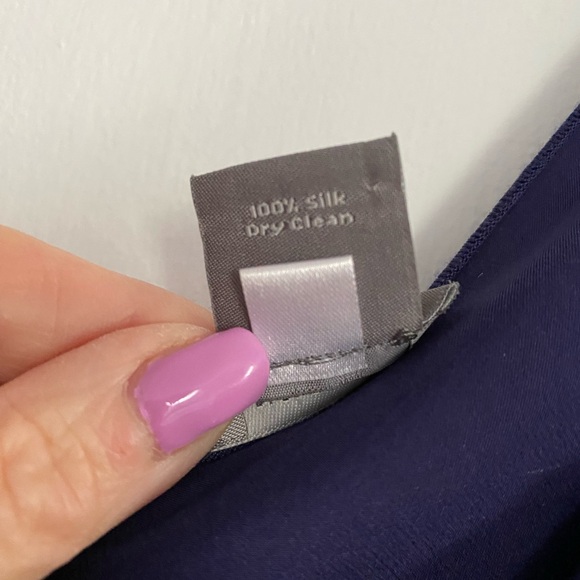 Ann Taylor Deep Blue Camisole - Picture 4 of 4